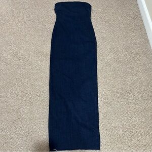 Zara Dark Blue Denim Fabric
